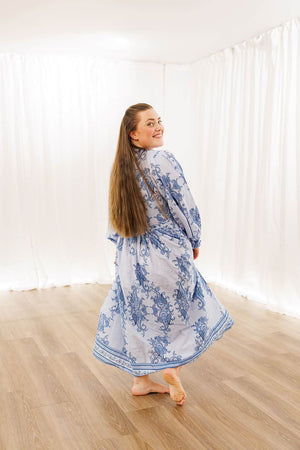 By Lien Cannes Maxi Dress - Blue Heaven