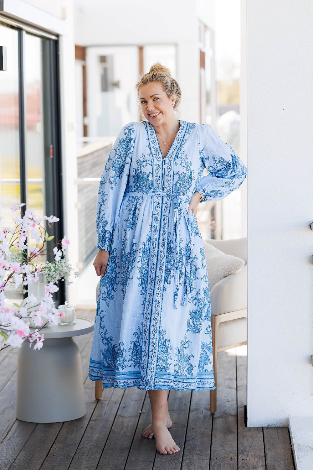 By Lien Cannes Maxi Dress - Blue Heaven