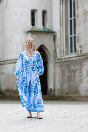 By Lien Cannes Maxi Dress - Blue Heaven