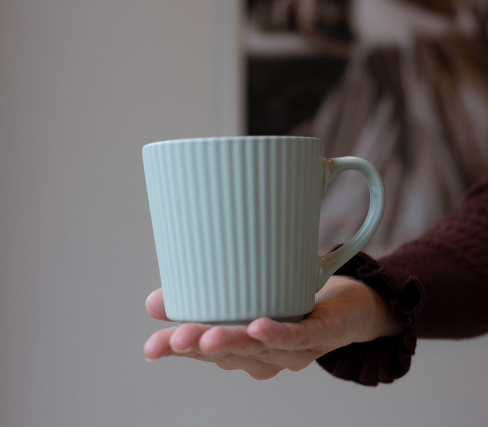 By Lien Reflect Ceramic Mug 1pk - Soft Chambray