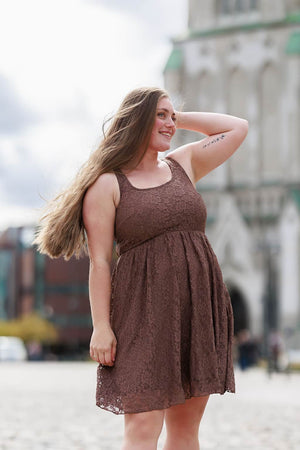 By Lien Therese Dress - Brun