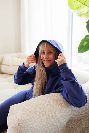 By Lien ZEN Hoodie - Blue Ribbon