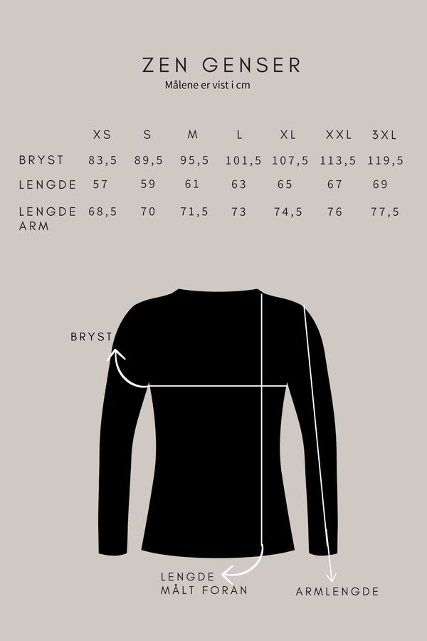 By Lien ZEN - Treningsgenser - Black Onyx