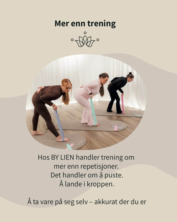 By Lien ZEN Treningsstrikker 3 pk - inkl treningsprogram
