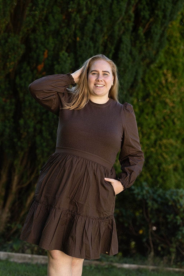 Memoré Easy Dress - Brun