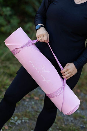 Memoré One Size Namaste Yogamatte - Rosa