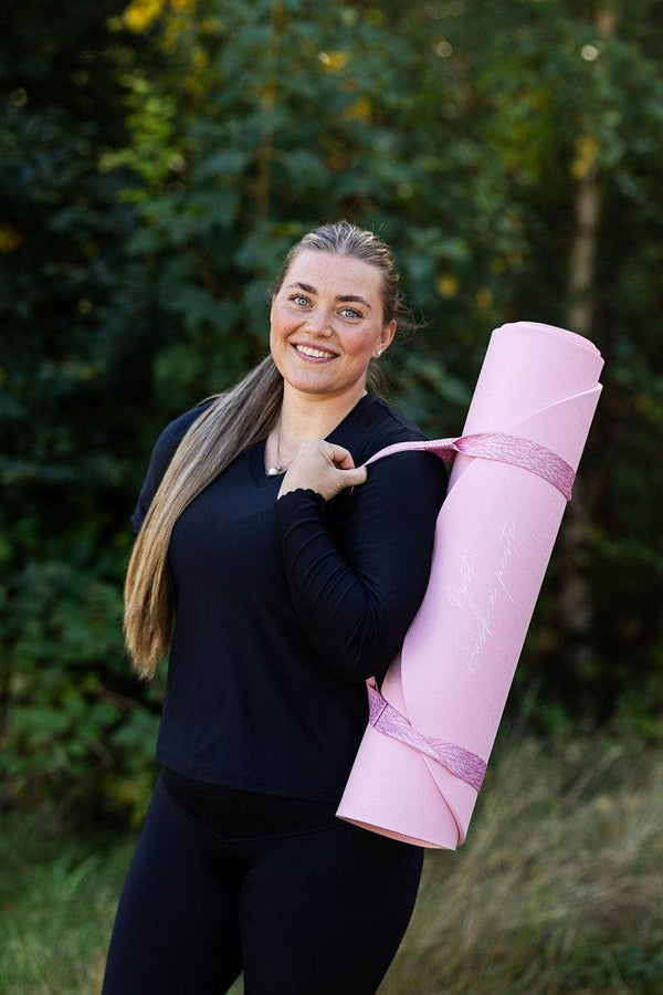 Memoré One Size Namaste Yogamatte - Rosa