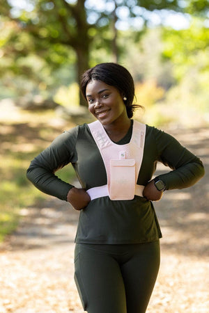 Memoré One Size Zen Løpevest - Rosa