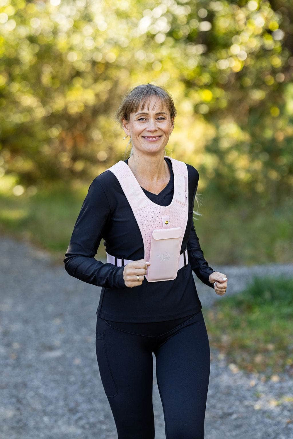 Memoré One Size Zen Løpevest - Rosa