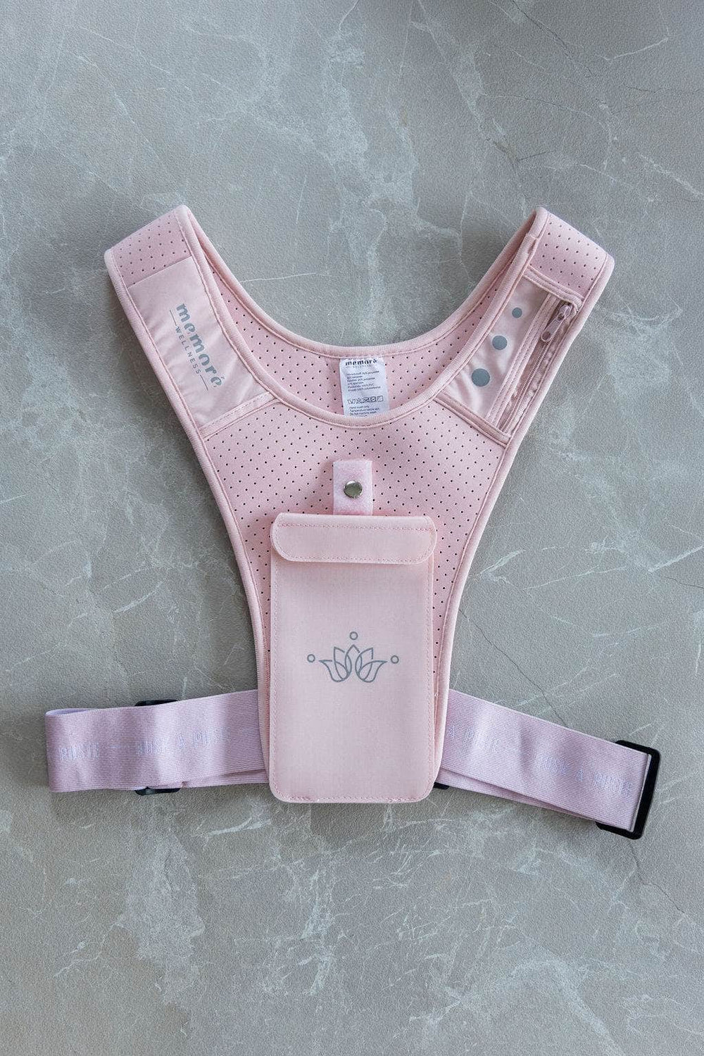 Memoré One Size Zen Løpevest - Rosa