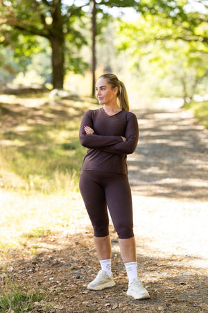 Memoré ZEN Capri Tights - Coffee Bean