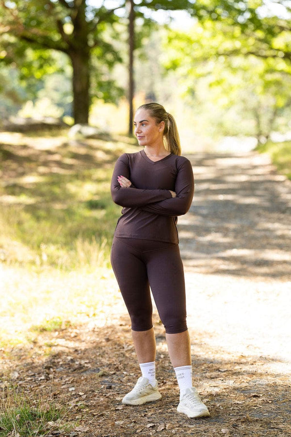 Memoré ZEN Capri Tights - Coffee Bean