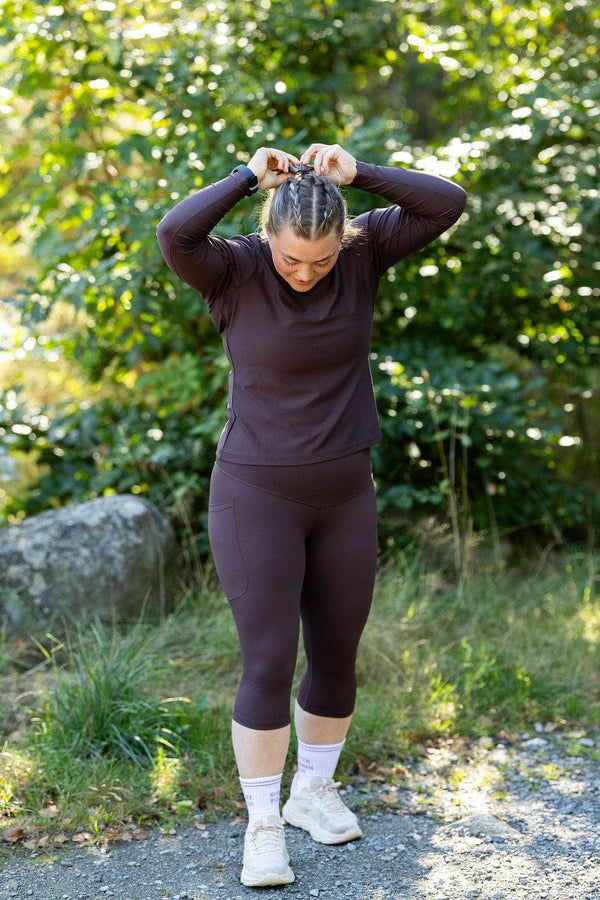 Memoré ZEN Capri Tights - Coffee Bean