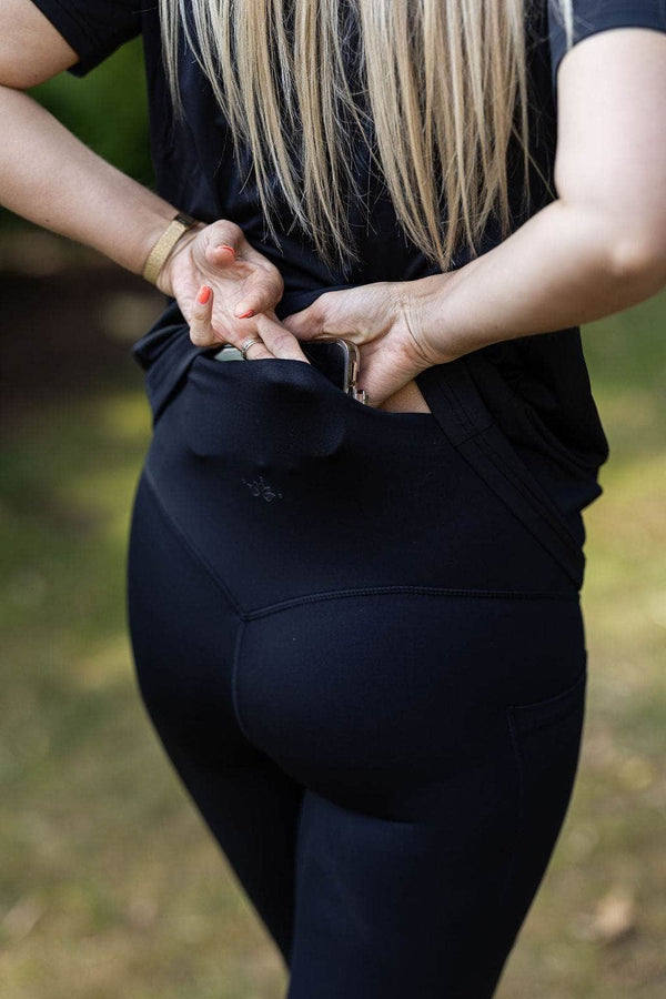 Memoré ZEN Capri Treningstights - Black Onyx
