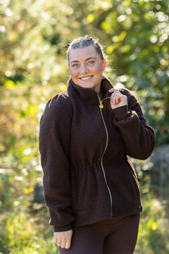 Memoré ZEN Pile Fleece jakke - Coffee Bean