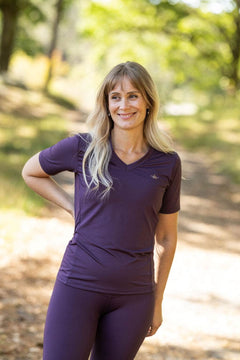 Memoré ZEN T-skjorte - Plum Perfect