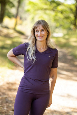 Memoré ZEN T-skjorte - Plum Perfect