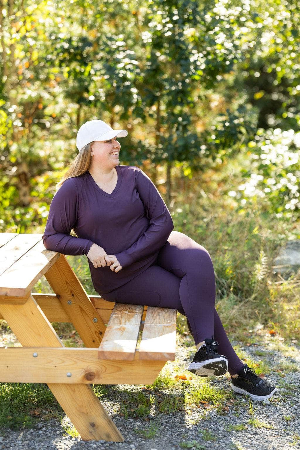 Memoré ZEN Treningsgenser - Plum Perfect