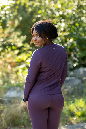 Memoré ZEN Treningsgenser - Plum Perfect
