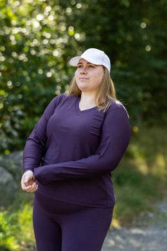 Memoré ZEN Treningsgenser - Plum Perfect